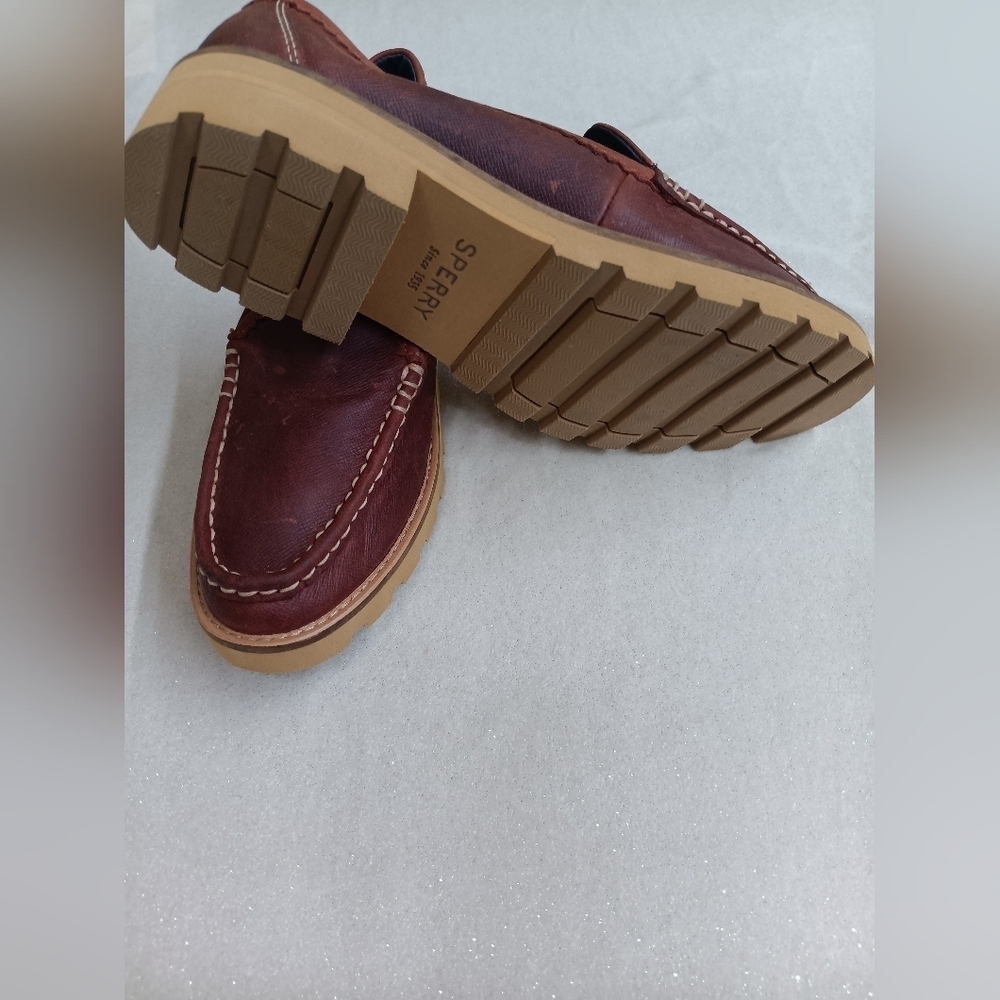 Sperry Men's Brown Loafers - Picture 3 of 8